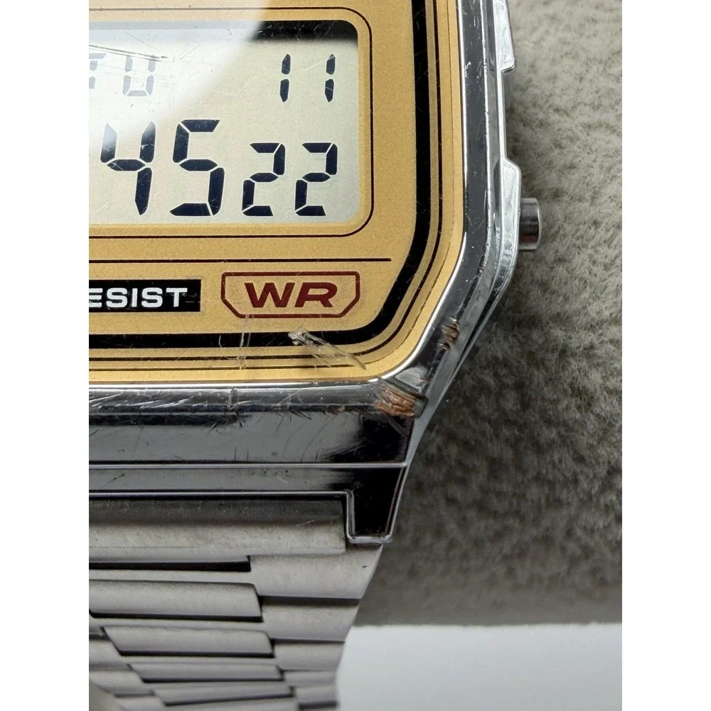 Casio A158WE New Battery Mens Watch 33MM 7.75